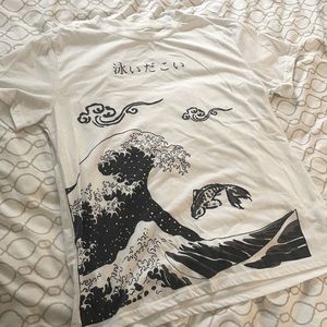 White Fish in the water T-shirt